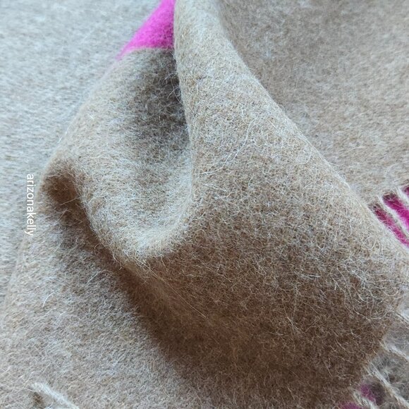 NEW alicia adams alpaca Big Sur Wrap Throw Blanket RETAIL $495 - Picture 13 of 16